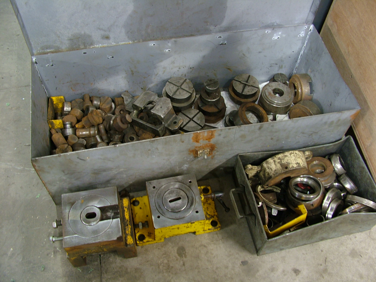 Geka iron worker spares & assorted punches & dies Appraisal Serial No