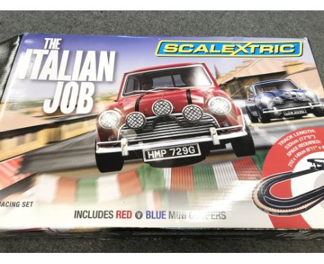 A Boxed Scalextric The Italian Job Set.