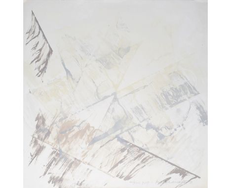 •AR Mark Lancaster (born 1938), Abstract composition, lithograph, signed, dated 71 and inscribed "trial proof" in pencil to l