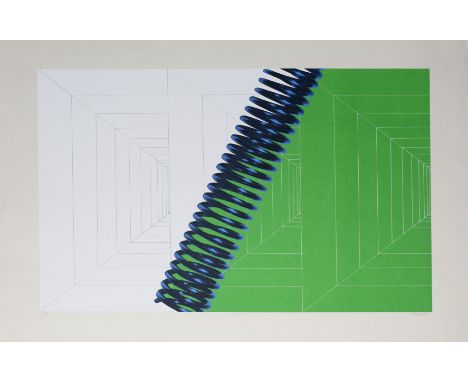•Aijiro Wakita (1942-2006), "Spiral-8", lithograph, signed, numbered 50/50 and inscribed with title in pencil to lower margin