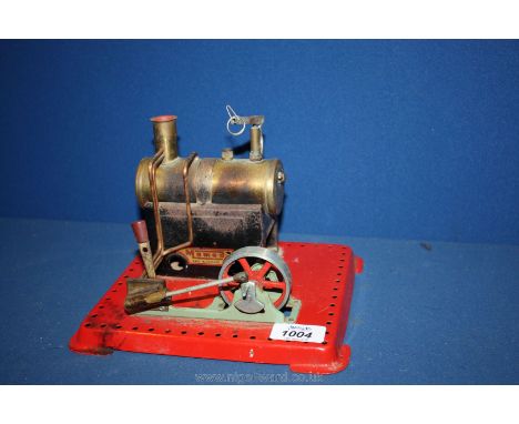 A Mamod Stationary Steam Engine