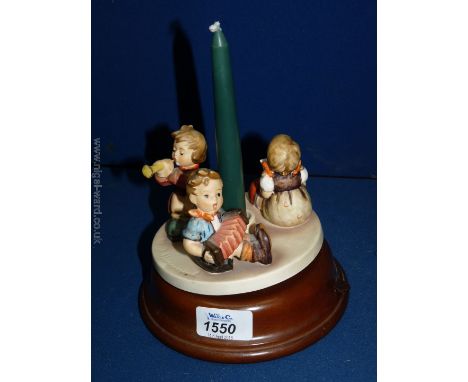 A Hummel Candle Music Box 388