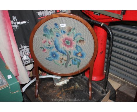 A Tapestry Fire Screen