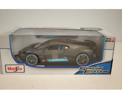 Maisto special edition 1.18 diecast scale model of a Bugatti Divo 