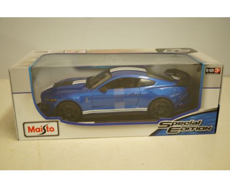 Maisto special edition 1.18 diecast scale model of 2020 Mustand Shelby GT 500 