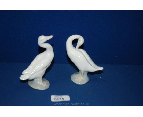 Two Lladro Ducks