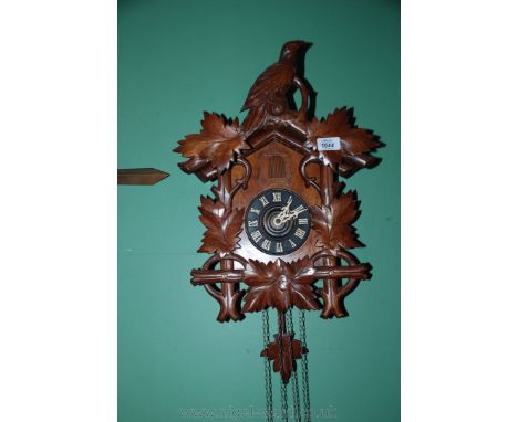 A circa 1900 Black Forest Cuckoo Clock