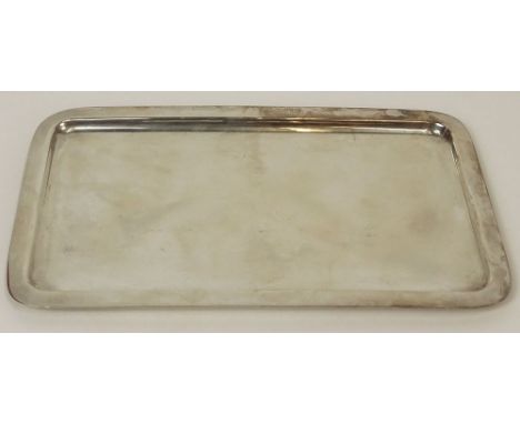 Tiffany & Co. Sterling Silver Vanity Tray. No Monogram. Signed Tiffany & Co. Makers Sterling Silver 23917. Light Surface Scra