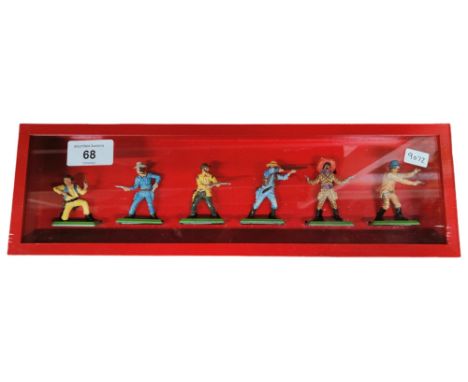 CASED SET OF VINTAGE BRITAINS COWBOYS