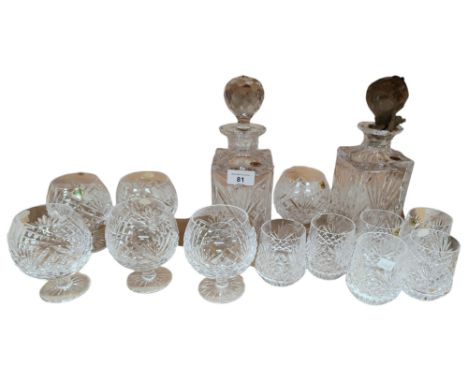 SHELF LOT OF TYRONE CRYSTAL