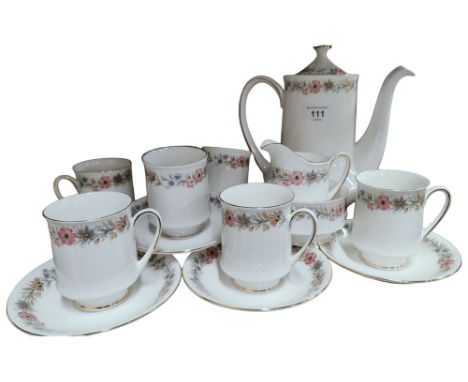 20 PIECE VINTAGE PARAGON BELINDA COFFEE SET