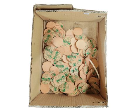 COLLECTION OF OLD VINTAGE MILK BOTTLE TOPS
