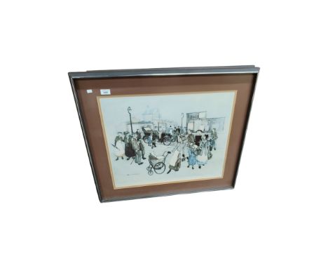 LARGE PAIR OF VINTAGE M CHAPMAN PRINTS SIGNED