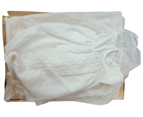 2 x VINTAGE CHRISTENING GOWNS