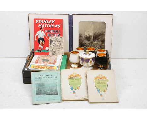 Mixed collectables to include Concorde memorabilia, royal commemorative ceramics, Guild of Rotisseurs memorabilia &amp; ephem