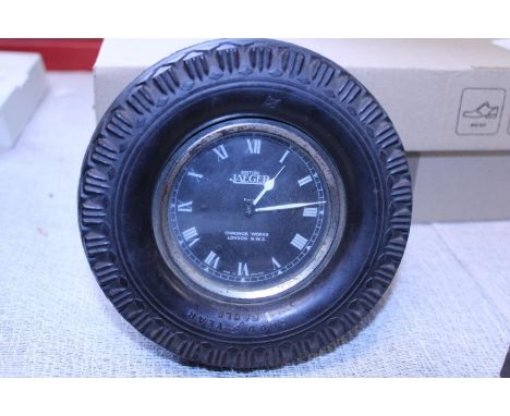 A vintage British Jaeger mantle clock a/f 