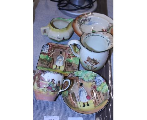 A selection of vintage Royal Doulton ceramics 