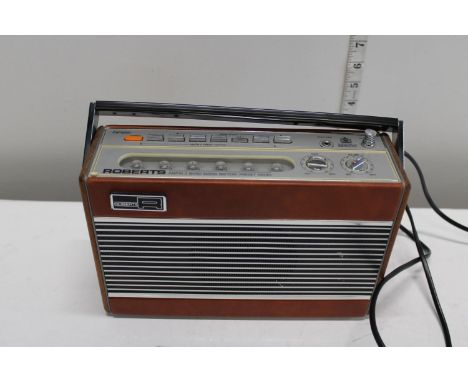 A vintage Roberts radio 