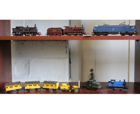 A Triang E3001 Stephens Rocket, Midland Compound Pantograph and two Tank Locomotives (6)