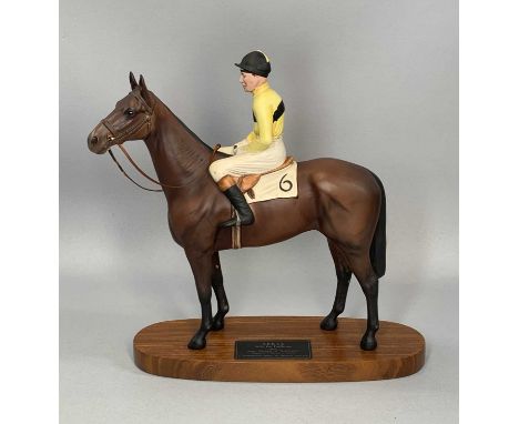 BESWICK CONNOISSEUR MODEL, Arkle with Pat Taaffe UpProvenance: private collection Cheshire