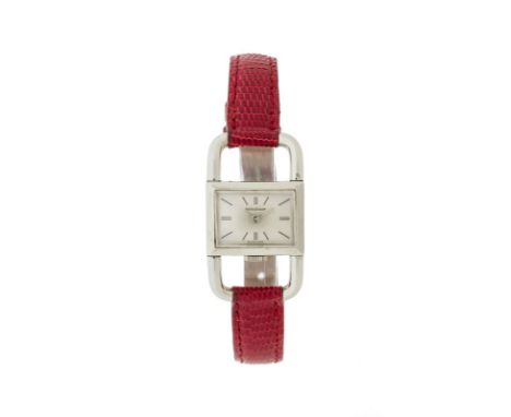 Jaeger-LeCoultre	 Etrier	&nbsp	montre en acier mécaniqueSignée Jaeger-LeCoultre	 réf. 1670	 n°mouvement 1997330	 n°boîte 1256