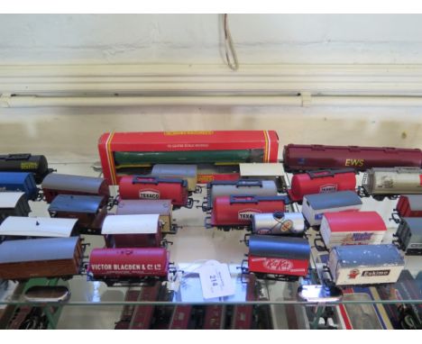 HO Gauge freight stock: sixty-seven wagons by Hornby, Wrenn, Dapol, Lima, Triang and Bachmann (67)