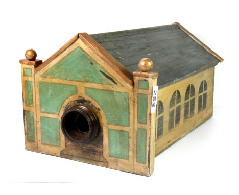 A rare theatre style wooden peepshow, 38 x 23 x 20cm, together with a folding partially complete peep show box.