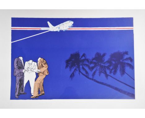 Mark Harris (contemporary), Limited edition print on paper, 'Everything they do is to keep us in our place', Numbered 12 of 5