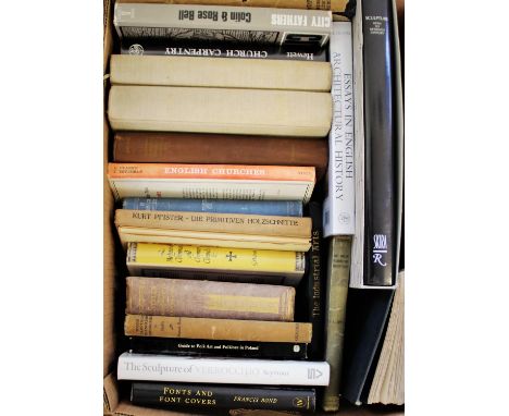 A selection of Venetian artist books and medieval iconography and architectural reference books, to include, COLLETT-SANDARS 