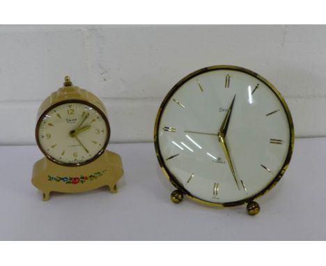 Two vintage Swiza clocks, (2) 