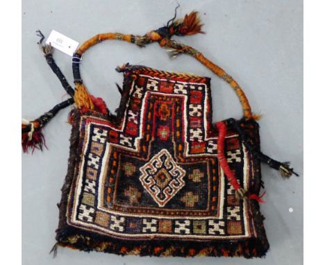 A carpet bag, 44cm wide