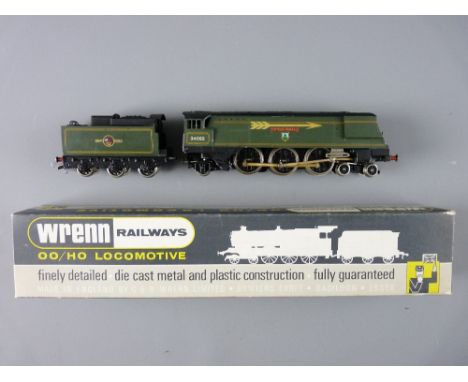 MODEL RAILWAY - Wrenn W2266/A BR Golden Arrow 'City of Wells 34092, very good, boxed with instructions, Packer No. 1 and Ref 
