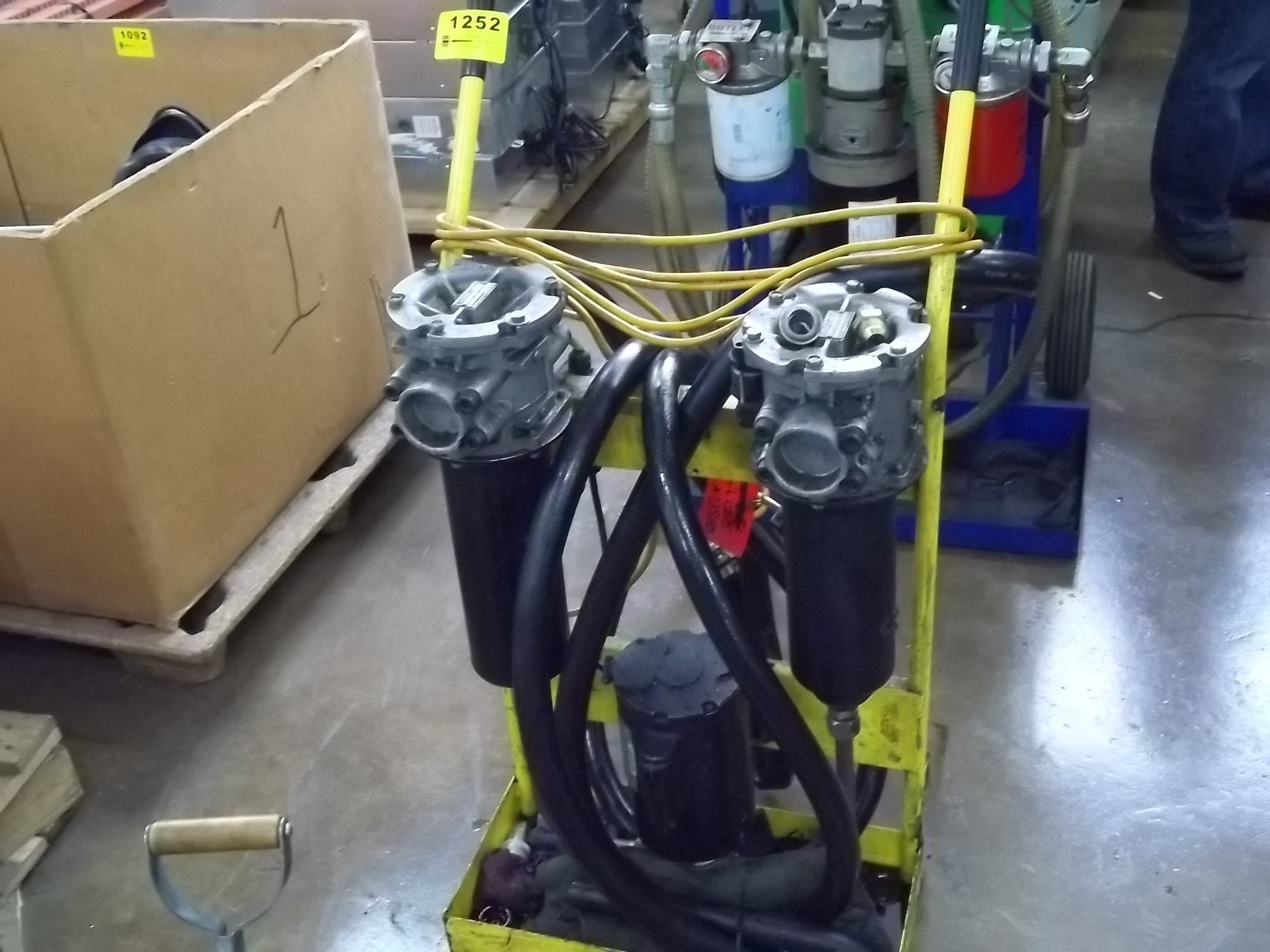 PARKER FILTRATION MODEL 10MF40SA10C1X853006 HYDRAULIC FILTRATION CART