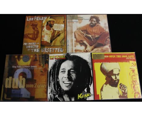 REGGAE - This lot of five records includes giants of the genre, artists that must be included in any reggae collection. All t