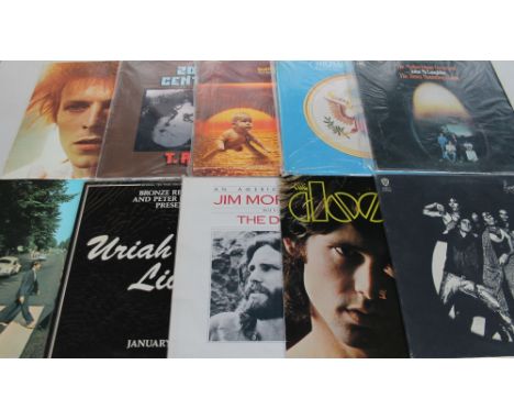 CLASSIC ROCK/PROG - Excellent collection of 41 x (almost entirely) LPs. Artists/titles include David Bowie - Space Oddity (RC