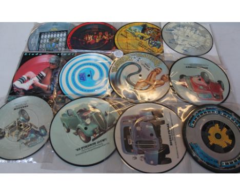 7"/PICTURE DISCS - EX SHOP STOCK - An unusual collection of over 300 x 7" (mainly picture disc releases), with quantities of 