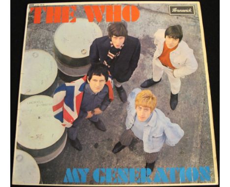 THE WHO - MY GENERATION - A well presented 1st UK mono pressing of the ace 1965 LP from The Who (Brunswick LAT 8616). The rec