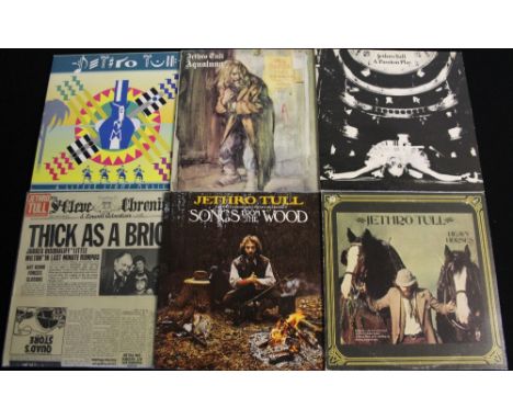 JETHRO TULL - This lot comprises of six releases from the eccentric British progressive outfit Jethro Tull and offers the cha