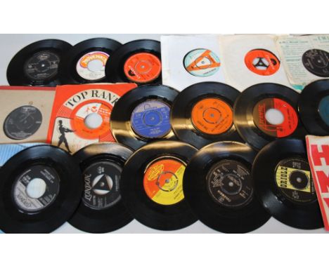 SIXTIES ARTISTS 7" - Another nice and plentiful collection of 7" releases from the 60s most recognisable names. About 300 rec