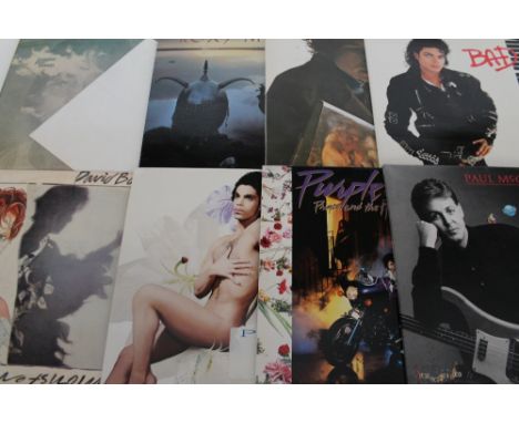 CLASSIC ROCK/POP LPs/7" - Lovely collection of 85 x LPs with a selection of 15 x 7". Artists/titles include David Bowie - Sca