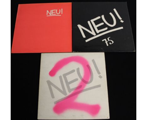 NEU! - A tremendous pack of the first 3 LPs from the innovative and highly influential 'Hallogallo' boys - these three origin