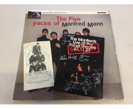 MANFRED MANN - BRIAN POOLE AND THE TREMELOES - a signed copy of The Manfreds Live at the Fisher Theatre 27.11.07 DVD (Paul Jo