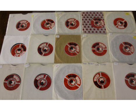 MAJOR MINOR - Lovely collection of 62 x 7" singles on Phil Solomon's 'bubblegum' label! Artists/cat. numbers include The Isle