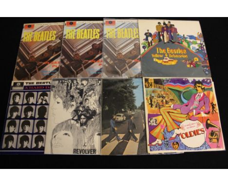 BEATLES - EARLY UK LPs - Another fab collection of 8 x LPs from the fab four! Titles are Please Please Me (3 copies; includin