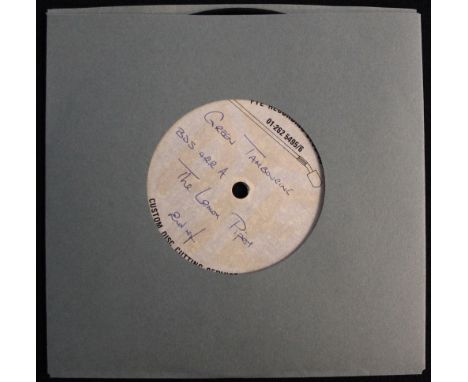 THE LEMON PIPERS - GREEN TAMBOURINE ACETATE - Extremely scarce 7" single sided acetate recording of this Psych Rock classic. 
