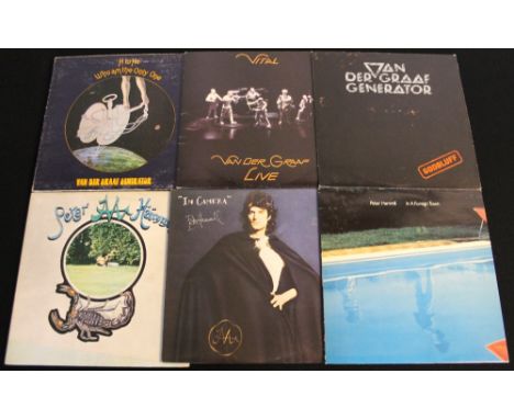 VAN DER GRAAF GENERATOR AND PETER HAMMILL - Six albums here, three apiece from VDGG and Hammill. VDGG's albums are "H to He" 