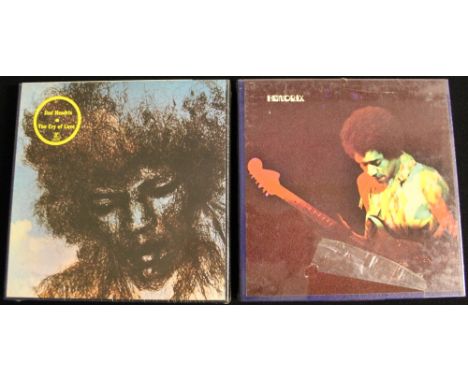 JIMI HENDRIX: FACTORY SEALED 4 TRACKS - This lot comprises of two original 4-track releases from Jimi Hendrix with "Band of G
