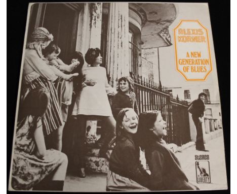 ALEXIS KORNER - A NEW GENERATION OF BLUES - Classic album from the British bluesman. This copy is the first UK pressing stere