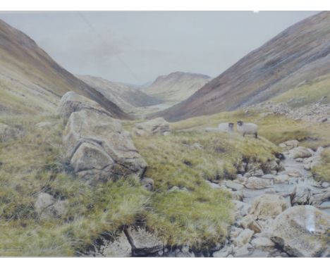 A Limited Edition print, Steven Townsend, Kirkstone Pass, Jesus The Creator, signed