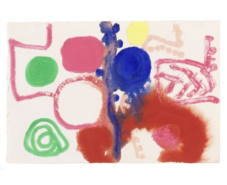 Patrick Heron (British, 1920-1999)2 December 1998 gouache and pencil on paper20.5 x 30.5cm (8 1/16 x 12in).Footnotes:Provenan